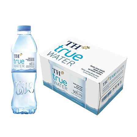 Thùng nước tinh khiết TH True Water 500ml