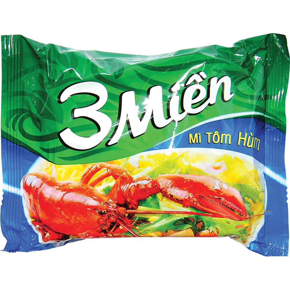 Mì 3 Miền tôm hùm gói 65g