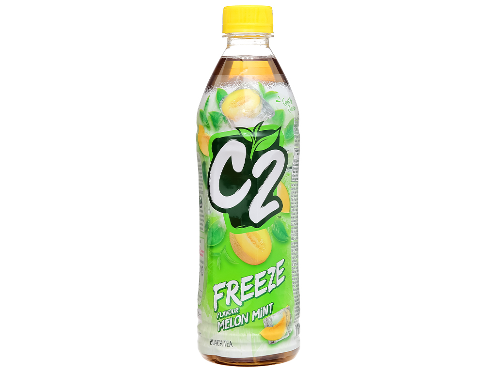 Trà dưa lưới bạc hà C2 Freeze chai 455ml