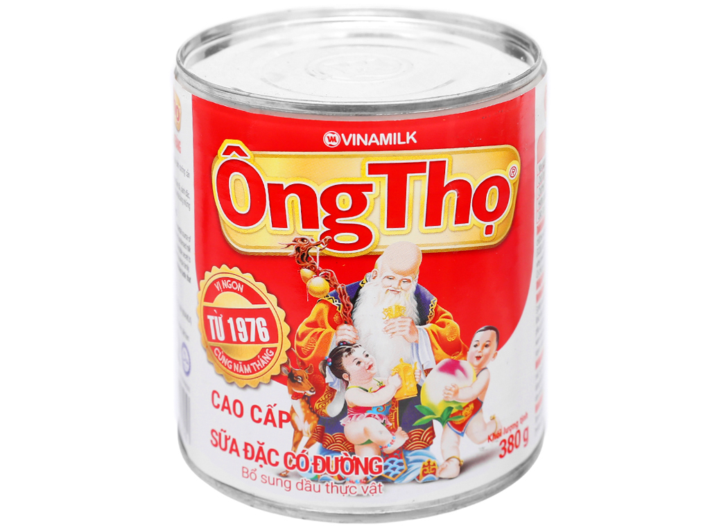 Sữa đặc có đường Ông Thọ Đỏ lon 380g