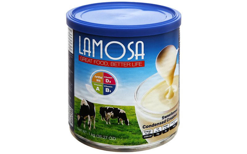 Kem đặc có đường Lamosa lon 1kg