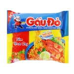 Mì Gấu Đỏ tôm chua cay gói 63g