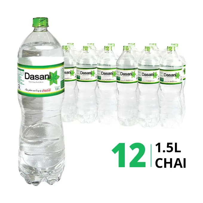 Thùng nước suối Dasani 1.5l (12 chai)